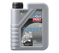 Huile De Moteur Liqui Moly Semisynthétique 2T Street - Bouteille 1L Pour Moto