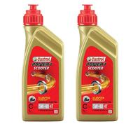 Huile de Moteur Scooter CASTROL Power 1 4T 5W40 - 2 Litres 4 Temps