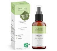 Huile de Neem 100ml Huile Cheveux & Corps 100% Pure Soulage Peaux Irritées Nourrit Cheveux Secs et Cassants Spray Végétalienne Sans OGM