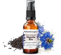 Huile De Nigelle Bio,100% Pure Et Vierge,Première Pression À Froid,100 Ml,Fabriqué En France