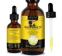 Huile De Nigelle Bio De Qualité Supérieure-60 Ml-100 % Pure Et Pressée À Froid-Bienfaits Pour Le Corps,Les Cheveux Et La Peau,Parfaite Pour Tous Les Âges