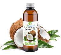 Huile De Noix De Coco Fractionnée Naturelle (Natural Fractionated Coconut Oil)-100 Ml-Pure,100% Naturelle