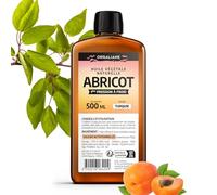 Huile de Noyau d'Abricot 500 ml - 100% Pure et Naturelle