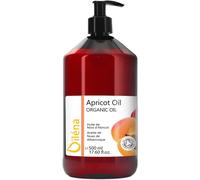 Huile De Noyau D'abricot Organique Pressée À Froid Huile De Massage Huile Démaquillante Bio Huile Vegetale Hydratante Visage,Corps,Cheveux 500 Ml