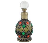 Huile de parfum arabe, huile de parfum arabe, longue durée 15 ml Dubaï avec bouteille en plastique luxueuse vintage pour femmes