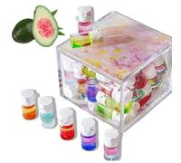 Huile de parfum et de cheveux 2-en-1-avocat et camélia nourrissent les cheveux crépus, set d'huile de parfum pour les cheveux pour restaurer les cheveux secs, crépus et abîmés. (40pcs)