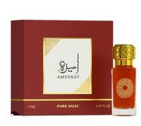 Huile de Parfum Pure Musc, Senteur Orientale, Flacon avec Bouchon Doré, 12 ml