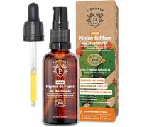 Huile De Pépins De Figue De Barbarie Bio 50ml + Pipette & Pompe, Bouteille En Verre - 100% Pure, Naturelle, Pressée À Froid - Huile De Figue De Barbarie Bio Vi Anti-Âge Anti Cerne Bio[L343]