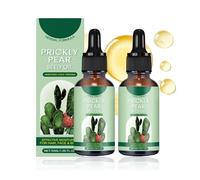 Huile de Pépins de Figue de Barbarie, Huile de Figue de Barbarie Bio pour Visage & Corps, Anti-âge et Anti-rides, Raffermissant et Hydratant Pour tous types de peau (2pc, 30ml)