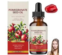 Huile de pépins de grenade 100% naturelle pressée à froid, sérum beauté visage, crème anti-rides, hydratation intense, essence hydratante bio, répare les peaux sèches (1 Pièce)