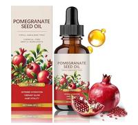 Huile de pépins de grenade, huile de pépins de grenade 100% naturelle pressée à froid, essence hydratante biologique, hydratation et nutrition en profondeur pour la peau (1pcs)