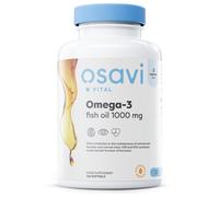 Huile de poisson oméga-3, 1000mg (citron) - 120 softgels