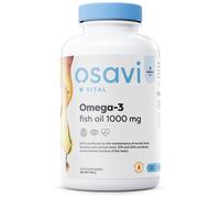 Huile de poisson oméga-3, 1000mg (citron) - 180 softgels