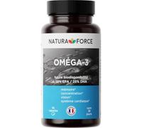 Huile de Poisson - Oméga 3 de Types EPA 35% & DHA 25% - Poissons Sauvages Issus de la Pêche Protégée & Sans Métaux Lourds (1 unité)