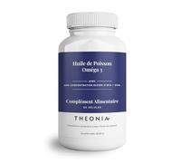 Huile de poisson Oméga 3 Pure 2000 mg avec Vitamine E de Theonia - Soutient le cœur, les articulations, l’activité cérébrale et le système immunitaire - Pour hommes et femmes - 60 capsules, sans OGM