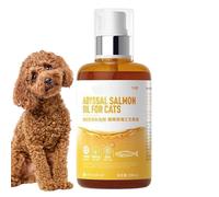 Huile de poisson pour chat, 200 ml, suppléments d'huile de poisson liquide, haute puissance, suppléments pour chiens à action rapide extra forts pour soutenir les problèmes de peau de mobilité