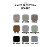 V33 Huile mobilier haute protection opaque, Gris cendré 1L
