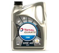 Huile moteur Total QUARTZ 7000 10W-40 5 Litres Jerrycans