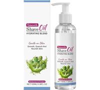 Huile de rasage douce pour femmes 100 ml, Huile de rasage douce et apaisante, Hydratante et nourrissante, Prévient les poils incarnés et la sécheresse