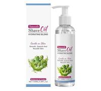 Huile de rasage douce pour femmes, avant et après rasage avec vitamine E, prévient les poils incarnés et la sécheresse, nourrissante, non grasse, soulagement rapide des peaux irritées (1pc)