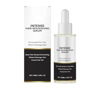Huile De Renforcement Des Cheveux - 50 Ml De Sérum Nourrissant | Huile De Cheveux Sec Biologique | Traitement De Réparation Naturelle Pour Les Pointes Séparées, La Brillance Et Le Volume, Idéal Pour L