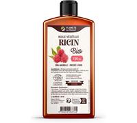 Huile De Ricin Bio 150 Ml-Cosmos Organic--100% Naturelle Et Pressée À Froid-Peau,Cheveux,Cils,Ongles,Barbe