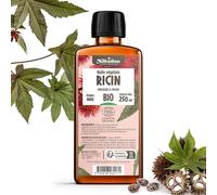 Huile De Ricin Bio 250 Ml-Cosmos Organic--100% Naturelle Et Pressée À Froid-Peau,Cheveux,Cils,Ongles,Barbe