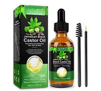 Huile de Ricin Bio 60ML Pure Castor Oil Naturelle Soin pour Cheveux, Cils, Ongles, Peau Vegan (Huile de Ricin)