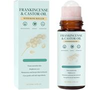 Huile de ricin bio pressée à froid en roll-on, 100% pure, pour raffermir la peau, illuminer le regard et raviver le teint, lisser les ridules et unifier le teint. Pour le visage et le cou.