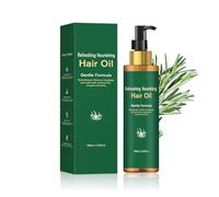 Huile de Romarin pour Cheveux, Hair & Scalp Rosemary Oil, huile essentielle du romarin naturel pour renforcer les cheveux, nourrissant et hydratant (100ml, 1pc)
