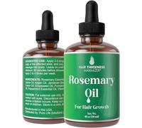 Huile de romarin pour la croissance des cheveux pour homme et femme - Sans parfum agressif ou brûlure du cuir chevelu - Traitement topique pour la prévention de la perte de cheveux, l'épaisseur des