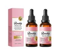 Huile de rose avec sérum à la vitamine C, anti-âge, anti-âge, contre les taches sombres et la fatigue, soin hydratant pour le visage, le corps, la peau, 30 ml (2)