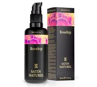 Huile de Rose Musquée BIO 50 ml - Huile Cheveux et Huile Visage Riche en Vitamine C, Vitamine E + A - Soins pour le Visage Corps, Cheveux & Ongles Vegan - Stimule la Pousse Cheveux - Satin Naturel