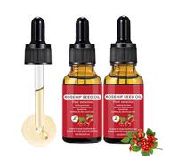 Huile De Rose Musquée Bio, Huile Végétale, Beauté De La Peau, Acide Hyaluronique Sérum Visage, Vitamine C&E, Soin Visage Et Contour Des Yeux, Anti Cerne, Anti Ride, Anti Tache, Pores Shrinking (2)