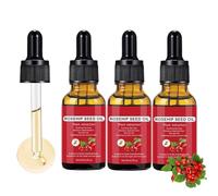Huile De Rose Musquée Bio, Huile Végétale, Beauté De La Peau, Acide Hyaluronique Sérum Visage, Vitamine C&E, Soin Visage Et Contour Des Yeux, Anti Cerne, Anti Ride, Anti Tache, Pores Shrinking (3)
