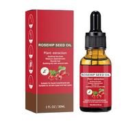 Huile De Rose Musquée - Pure Biologique | 4,06 Inches Pressée À Froid & Non Raffinée | Revitalise Peau & Cheveux, Anti-Âge, Hydratante, Cicatrices & Vergetures Pour Types De Peau
