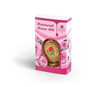 Huile de rose naturelle 0,5 ml | Elixir de qualité supérieure de Bulgarie | Huile de rose 100 % pure pour beauté et bien-être | Parfum et soin luxueux