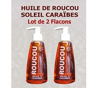 HUILE DE ROUCOU SOLEIL CARAIBES - Lot de 2