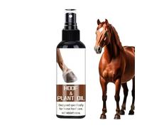 Huile de sabot - 100 ml - Spray d'huile hydratant à absorption rapide - Baume de soin pour les sabots - Pour le soin de la prévention des fissures et la santé de la ferme dans l'écurie, le ranch et la