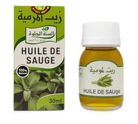 Huile de Sauge 30mL - Natureluxy Soin Visage, Corps & Cheveux | Nourrissante & Revitalisante