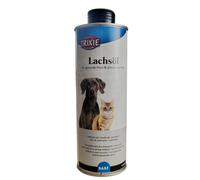 Trixie Huile de saumon pour chiens – Riche en oméga 3 et 6 – 250 ml – 100% naturelle
