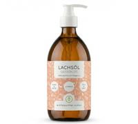 Huile de Saumon Naturelle 500 ML pour Chiens et Chats, Riche en oméga 3 & 6, Issue du Saumon de l'Atlantique norvégien, complément Alimentaire.