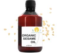 Huile De Sésame Bio 100% Pure Et Naturelle Pressée À Froid Multi-Usage Anti-Âge Pour La Peau Soin Capillaire Huile De Massage Ayurveda, 1000 Ml