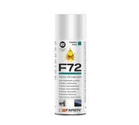 Huile de silicone spray 'F72' et 'un produit Transparent et sans odeur. Rend treillis les parties traitées et élimine les cigolii. Île et protège contacts et installations électriques par l'humidité. Dans les périodes froids empêche la formation de glace dans les Serre