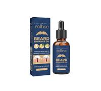 Huile De Soin De La Barbe Eelhoe Renforce Les Racines Des Fibres, Hydrate, Douce Et Éclaircie La Barbe Pour Hommes, Huile Essence Nourrissante Pour Les Cheveux Épais