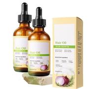 Huile de soin des cheveux au romarin, 59 ml, Se-rhum, hydratante, fortifiante, réparatrice et épaisse, 100 % pure pressée à froid pour femmes et hommes, après-shampoing, réparation (A., 2)