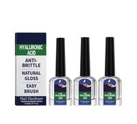 Huile de soin des ongles à l'acide hyaluronique, sérum réparateur, absorption rapide, soin hydratant intense pour des ongles forts et hydratés - Réduit la fragilité des ongles (3Pcs)