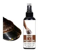 Huile de soin des sabots - Spray revitalisant et hydratant 100 ml | Conditionneur Pour Sabots | pour Le Toilettage Équin, Et La Santé À La Ferme, Écurie Ranch Et Grange