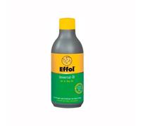 Huile de soin protectrice tout-en-un pour pelage et peau cheval Effol Jaune 250 ml