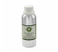 Huile de son de riz | Oryza Sativa | Pour la peau | Pour les cheveux | Pour le massage | Non raffiné | 100% pur naturel presséé à froid | Rice Bran Oil | 300ml | 10oz By R V Essential